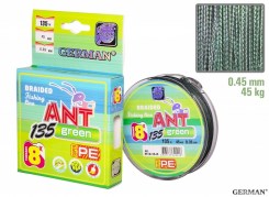 Плетенка ANT Green 8-PE 135m 0.40мм